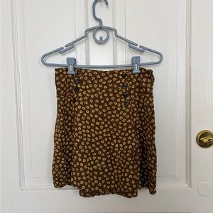 Floral Madewell Skirt